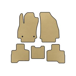 EVA golvmattor till kupén (För Qubo 2008-2016, Beige) Fiat Fiorino/Qubo 2008–2024