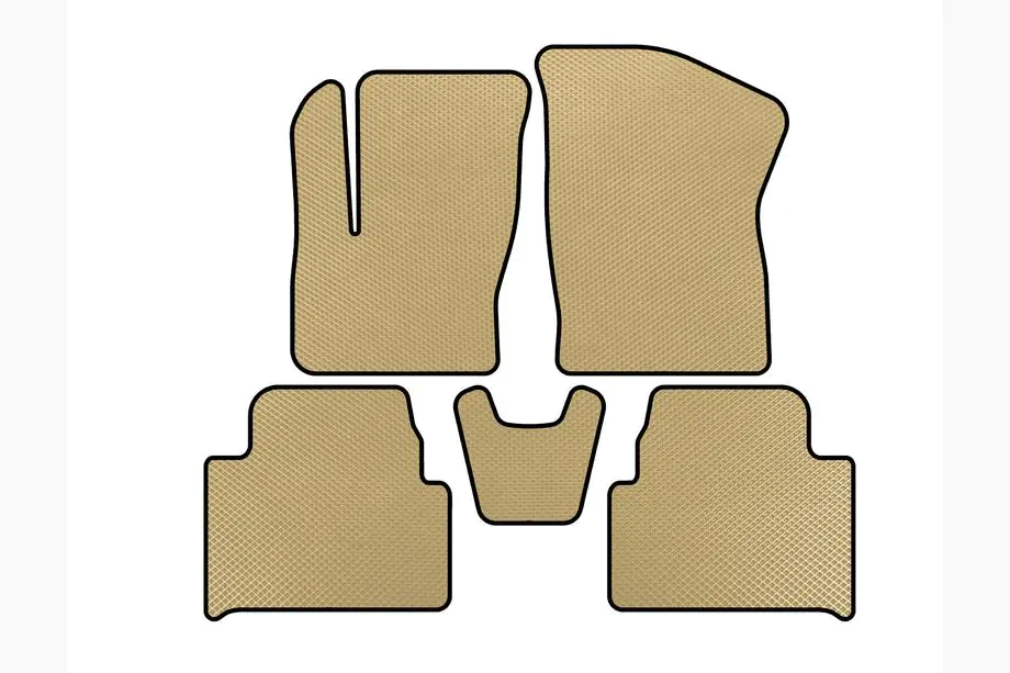 Ford C-Max 2004–2010 EVA bilmattor (Beige) Image