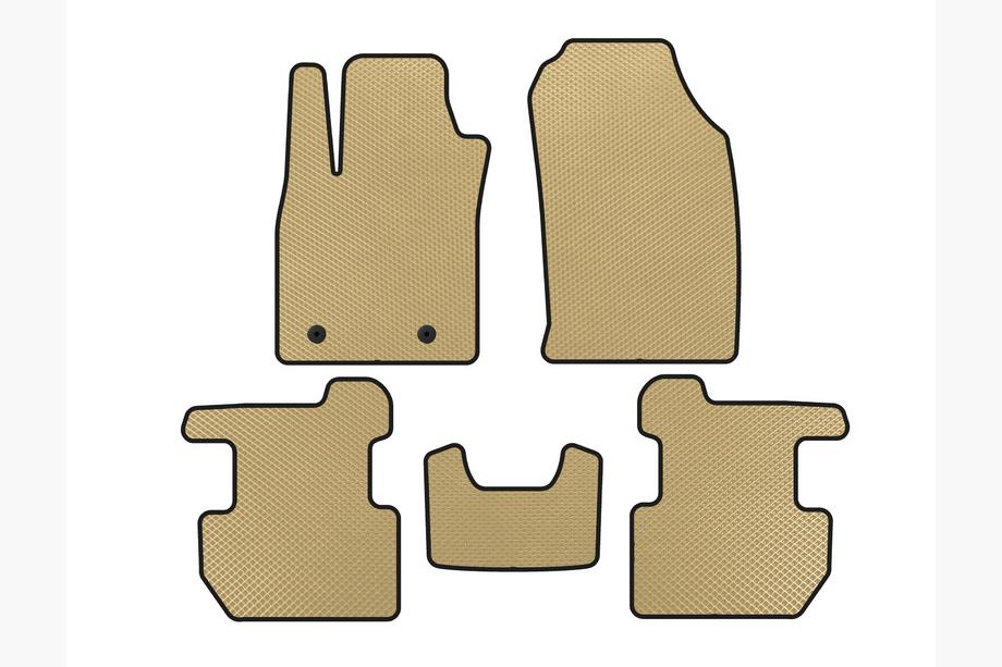 Ford Ecosport 2013–2022 EVA-mattor (2018-2022, Beige) Image