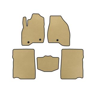 EVA bilmattor (2017-2019, 2:a raden, 7-sits, Beige)