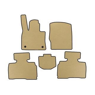 EVA-golvmattor (2 rader, 7-sits, beige)
