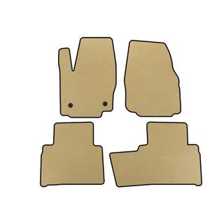 EVA bilmattor (2 rader, beige)