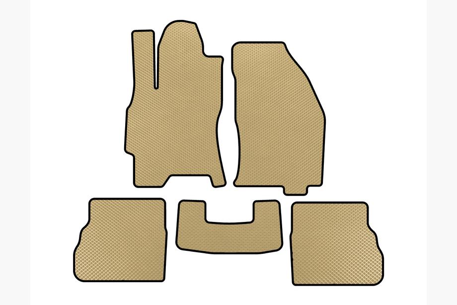 Ford Mondeo 1996–2001 EVA-bilmattor (SD, Beige) Image