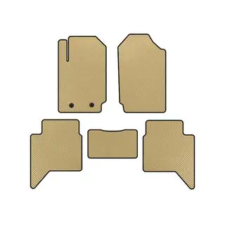 EVA bilmattor (Beige)