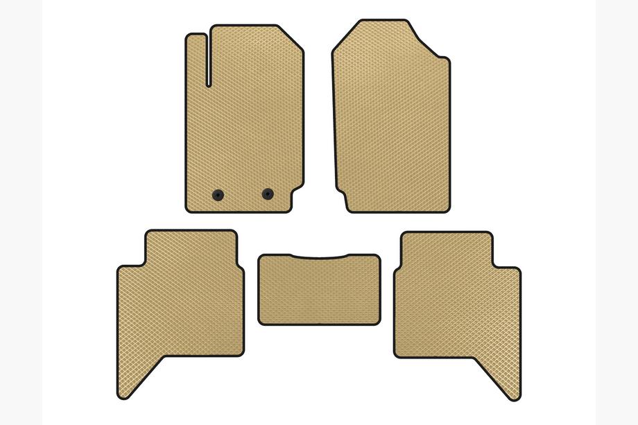 Ford Ranger 2011–2022 EVA bilmattor (Beige) Image