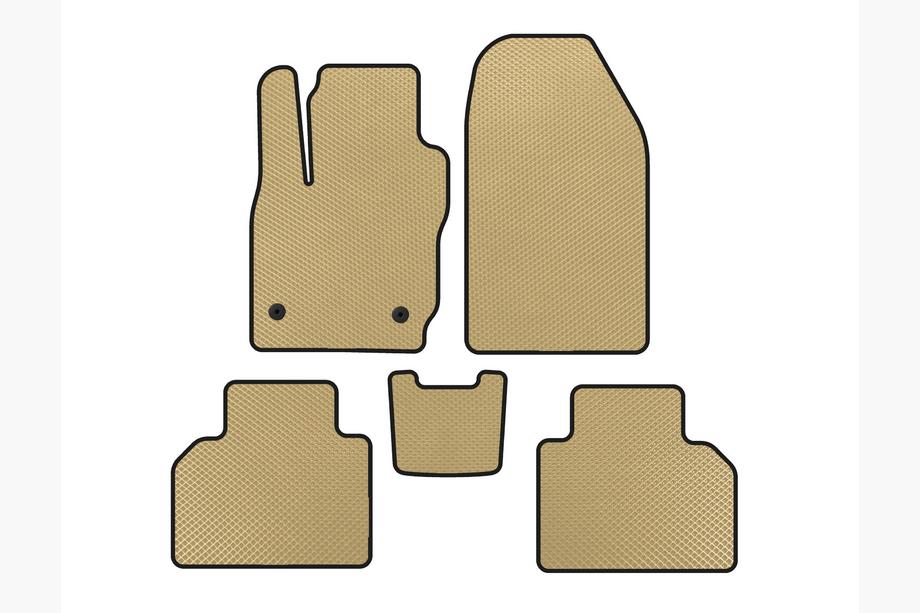 Ford Courier 2014–2023 EVA bilmattor (Beige) Image