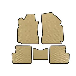 EVA bilmattor (Beige)