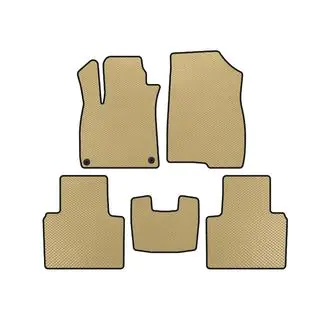 EVA-bilmattor (SD, Beige)