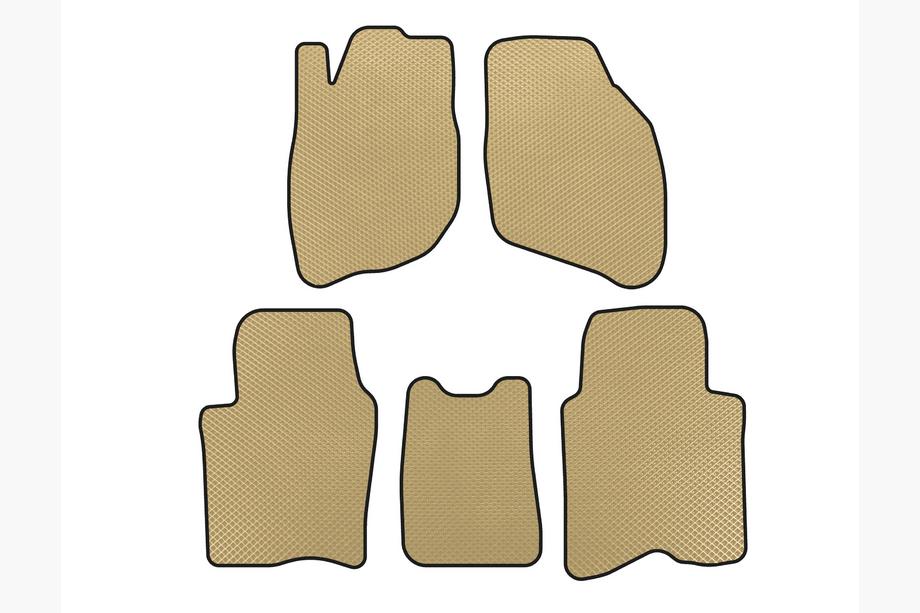 Honda City 2002–2008 EVA-bilmattor (SD, Beige) Image