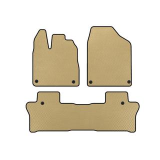 EVA bilmattor (2 rader, beige)