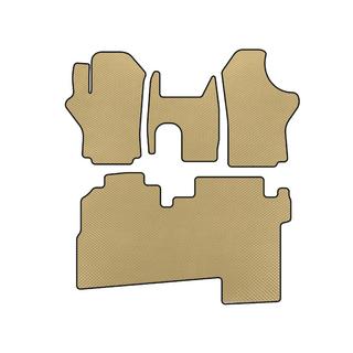 EVA bilmattor (2004-2007, 2 rader, 8-sits, beige) Hyundai H200, H1, Starex 1998–2007