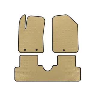 EVA-bilmattor (HB, Beige)