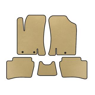 EVA-bilmattor (HB, Beige) Hyundai I-20 2008–2012