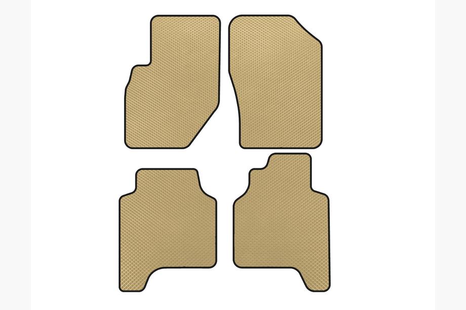 Hyundai Terracan 2001–2007 EVA bilmattor (Beige) Image
