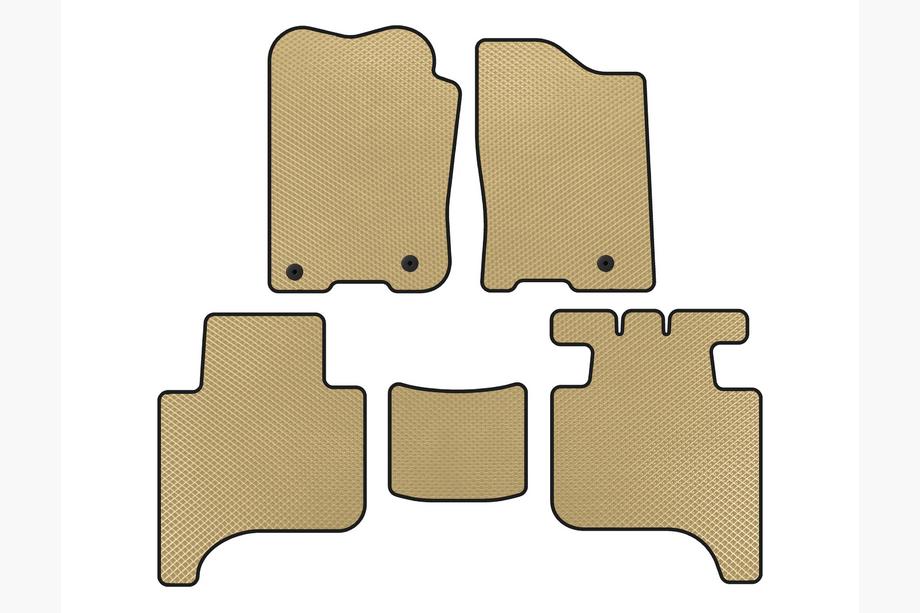 Infiniti QX56 2004–2010 EVA bilmattor (2 rader, 2004-2008, Beige) Image