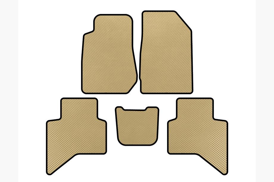 Isuzu D-Max 2019– EVA bilmattor (Beige) Image