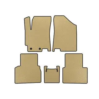 EVA bilmattor (Beige)