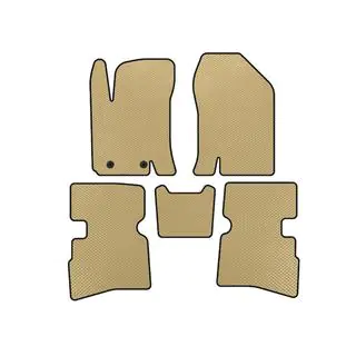 EVA bilmattor (Beige)