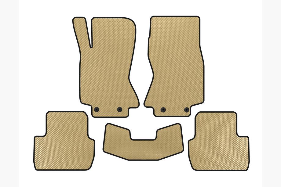 Jaguar S-Type 1999–2008 EVA bilmattor (Beige) Image