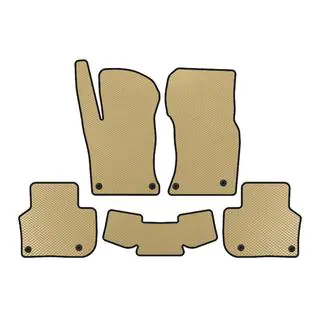 EVA bilmattor (Beige)