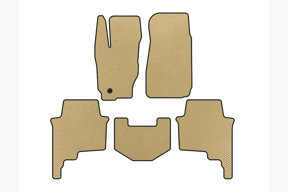 Jeep Commander 2005–2010 EVA bilmattor (Beige) Image