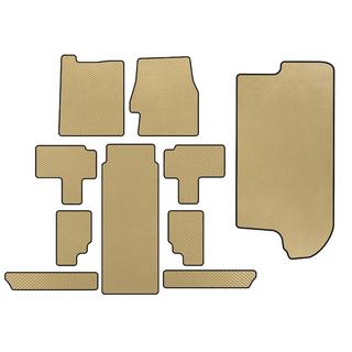 EVA bilmattor (komplett kupéset, beige)