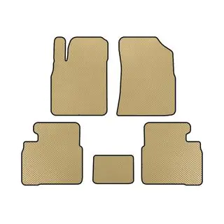 EVA bilmattor (Beige)