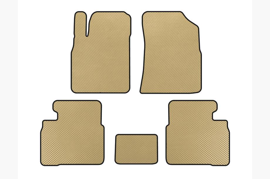 Kia Magentis 2000–2005 EVA bilmattor (Beige) Image