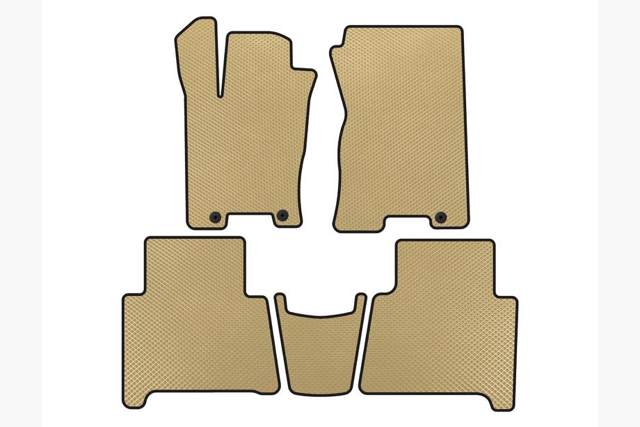 Kia Mohave 2008–2016 EVA bilmattor (Beige) Image