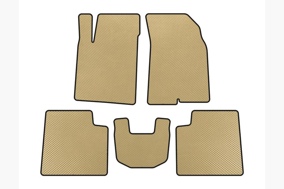 Kia Opirus 2003–2010 EVA bilmattor (Beige) Image