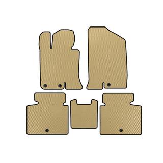 EVA V-2 bilmattor för kupé (Sedan, Beige)
