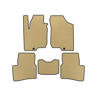 EVA-golvmattor (HB, 3-dörrars, beige)