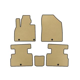 EVA-golvmattor (2 rader, 7-sits, beige)