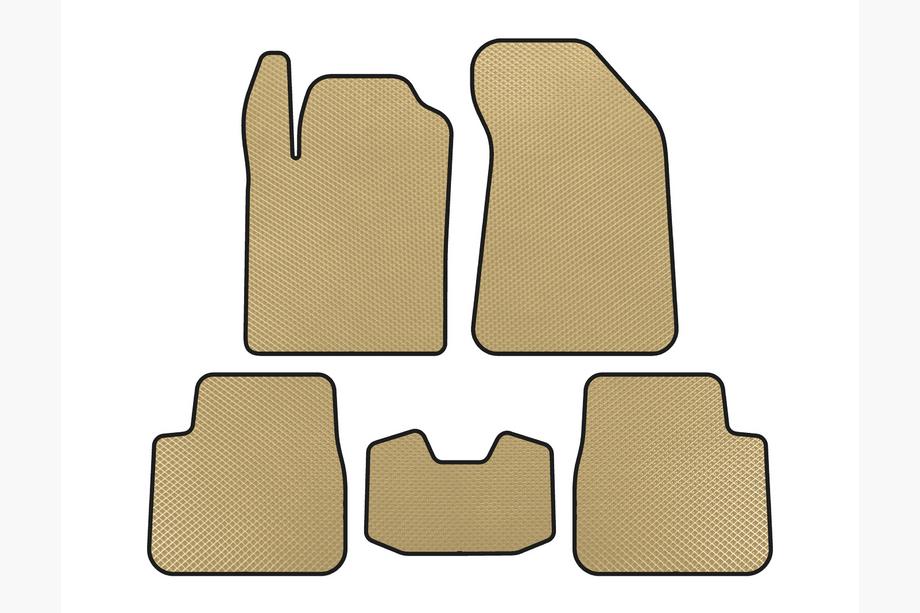Lancia Delta 2008–2014 EVA bilmattor (Beige) Image