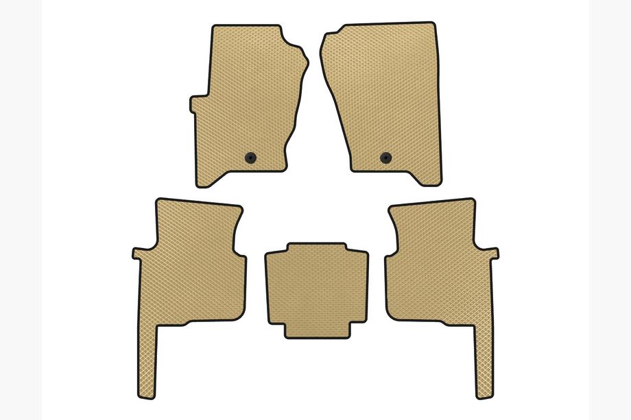 Land Rover Discovery III 2004–2009 EVA bilmattor (Beige) Image