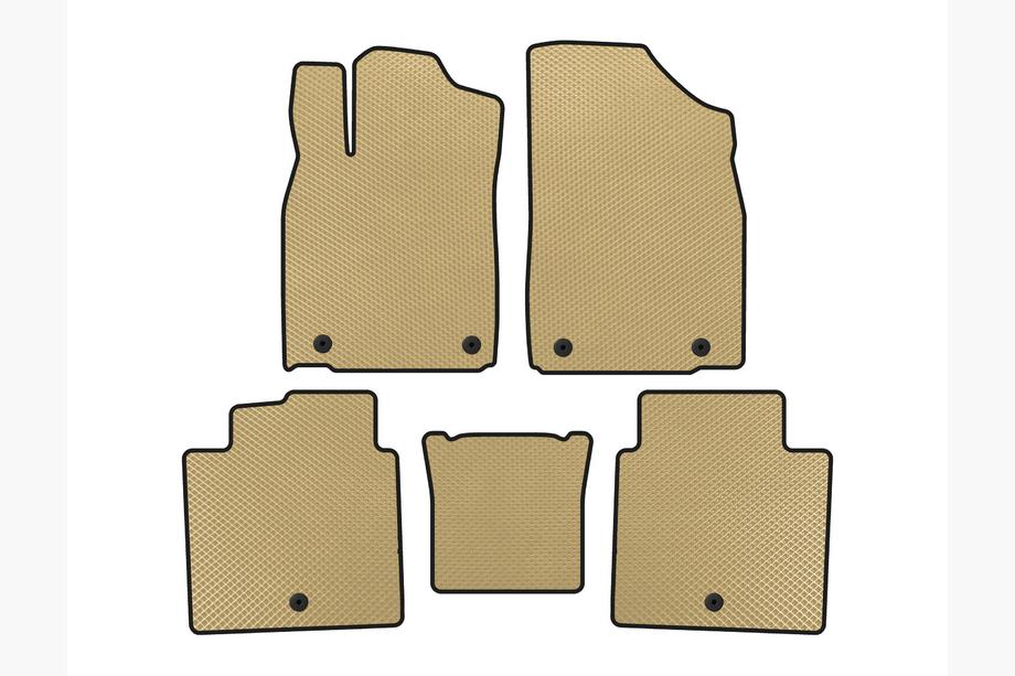 Lexus ES 2012–2018 EVA golvmattor (2012-2015, SD, Beige) Image