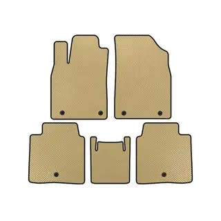 EVA bilmattor (SD, Hybrid, Beige)