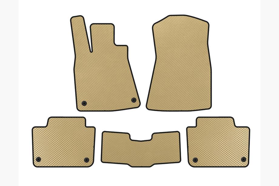 Lexus GS 2005–2011 EVA-bilmattor (SD, Beige) Image