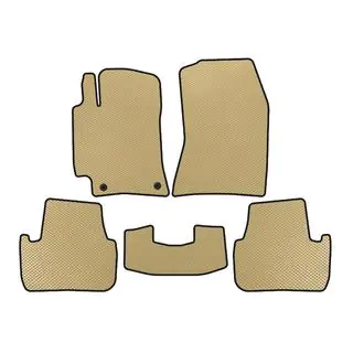EVA bilmattor (Beige)