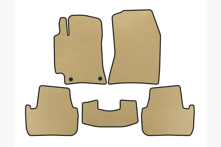 Lexus IS 1998–2005 EVA bilmattor (Beige) Image