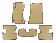 Lexus IS 2005–2013 EVA-mattor (fyrhjulsdrift, beige) foto 1