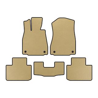 EVA bilmattor (2WD, beige)