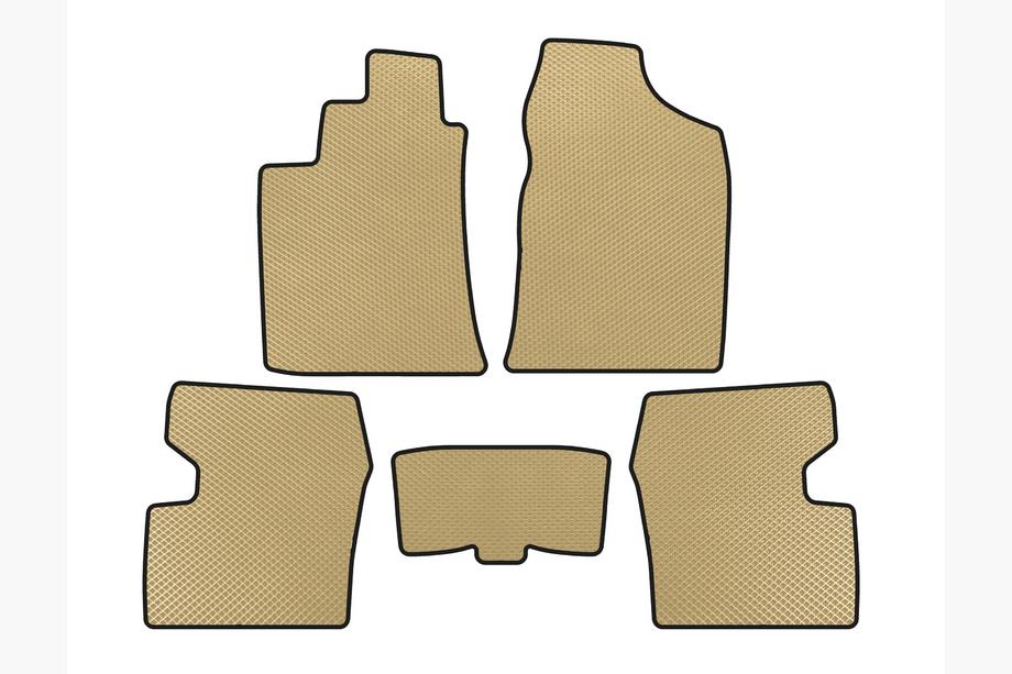 Lifan 620 Solano 2007– EVA-bilmattor (SD, Beige) Image