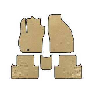 EVA-golvmattor (2 rader, 7-sits, beige)