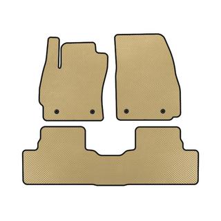 EVA bilmattor (2 rader, beige)