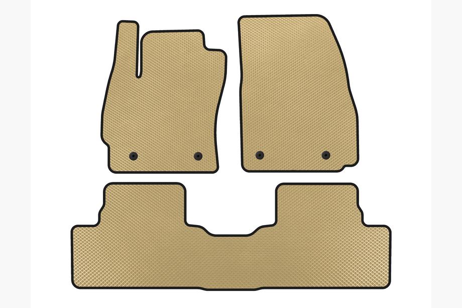 Mazda 5 2010–2018 EVA bilmattor (2 rader, beige) Image