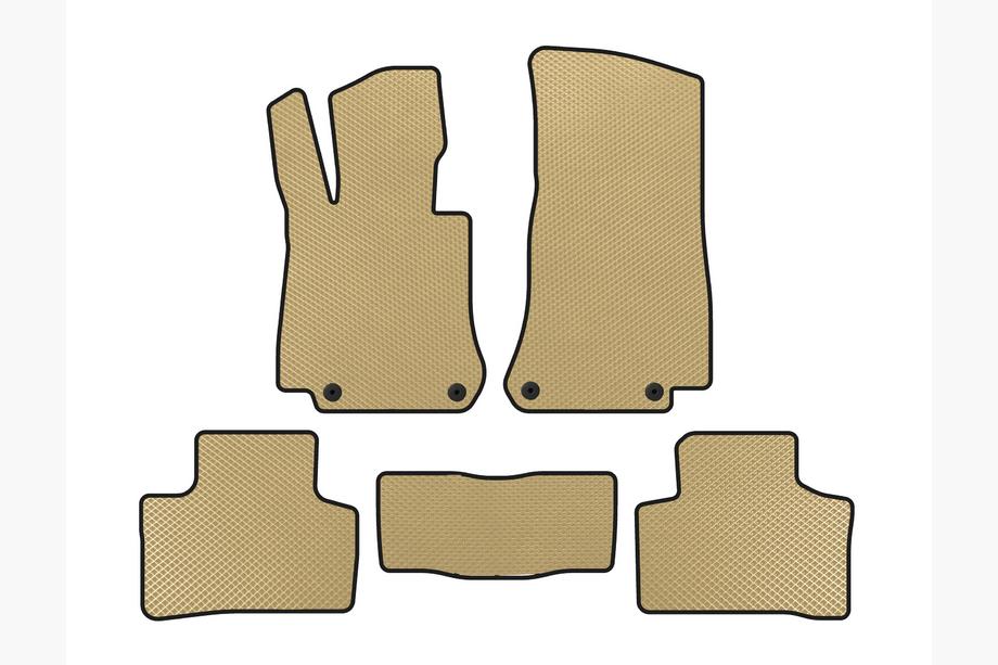 Mercedes EQC 2019–2023 EVA bilmattor (Beige) Image