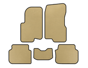 Smart 1998–2007 EVA bilmattor (2003-2007, Forfour, Beige) foto 1