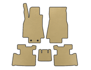 Mercedes A-class W169 2004–2012 EVA-bilmattor (2004-2008, HB, 5-dörrars, Beige) foto 1