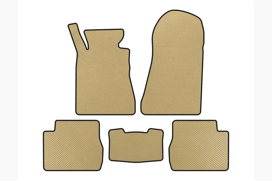 Mercedes W201 (190) 1982–1993 EVA-bilmattor (SD, Beige) Image